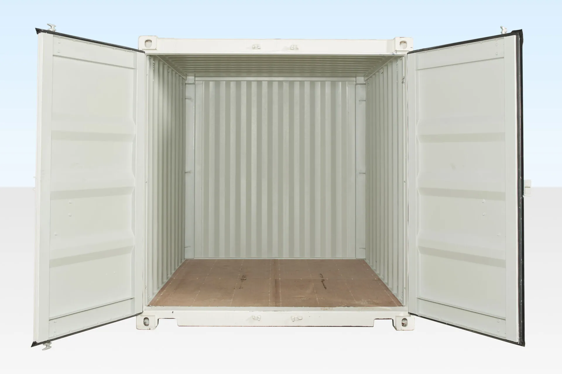 10FT X 8FT Shipping Container (One Trip) White (RAL 9003) - Image 4