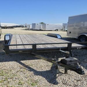 18′ X 82″ Tandem Axle Car Hualer Trailer