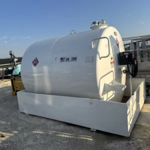 2300 Gallon Fuel Tank Diesel Tank 110 Volt Pump Meter Gauge Containment New