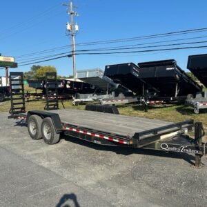 2018 Quality 7 x 20 Low Profile Equipment Trailer