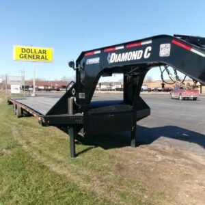 2024 Diamond C FMAX212 102″x 40′ 25.9k Equipment Trailer With MAX Ramps Stock #275652 Gooseneck Trailers – Spencer Trailers