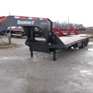 2024 Diamond C FMAX212 HDT 102″x 30′ 25.9K Hydraulic Dovetail Equipment Trailer Stock #289936 Gooseneck Trailers – Spencer Trailers