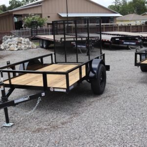 2025 5×8 Utility Trailer – Triple Crown, 2750 GVWR, Gate, Radials