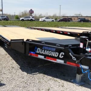 2025 Diamond C DEC207 102″x 24′ 14.9k 14.9k Deck-Over Trailer With MAX Ramps Stock #299371 Deck-Over Trailer – Spencer Trailers