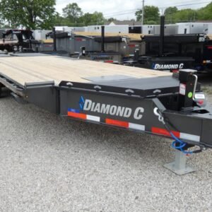 2025 Diamond C DEC207 102″x 24′ 14.9k 14.9k Deck-Over Trailer With MAX Ramps Stock #299370 Deck-Over Trailer – Spencer Trailers