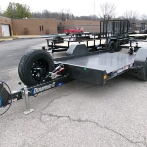 2025 Diamond C DSA107 77″x 12′ 7k Single Axle Tilt Trailer Stock #294539 – Spencer Trailers