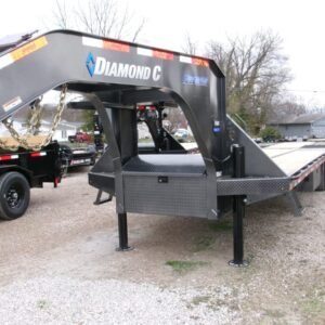 2025 Diamond C FMAX212 HDT 102″x 32′ 25.9k Hydraulic Dovetail Equipment Trailer Stock #294689 Gooseneck Trailers – Spencer Trailers