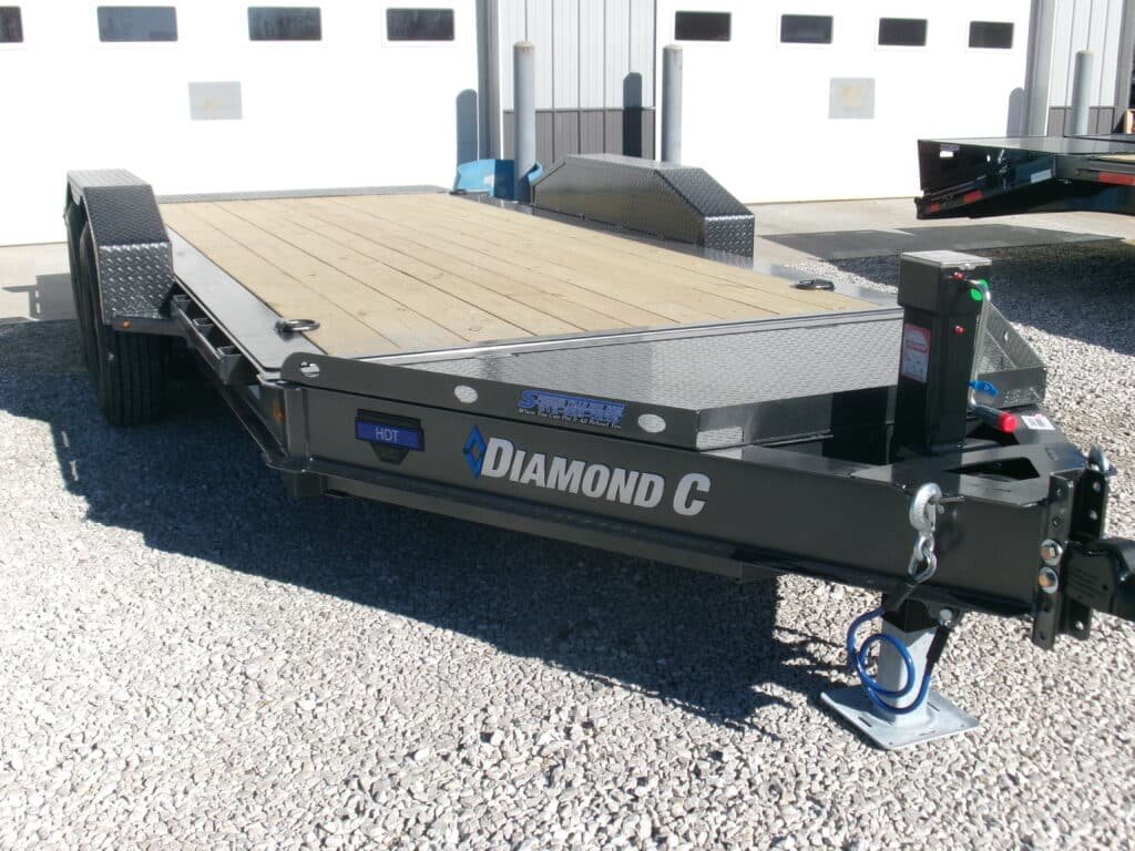 2025 Diamond C HDT207 82″x 16′ 14.9k Full Tilt Deck Equipment Trailer Stock #296524 – Spencer Trailers