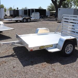 5×8 Aluminum Utility Trailer with Tie Down Loops