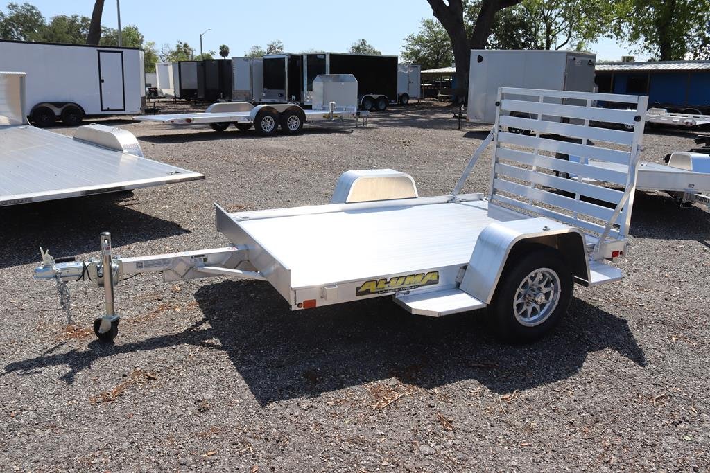 5×8 Aluminum Utility Trailer with Tie Down Loops