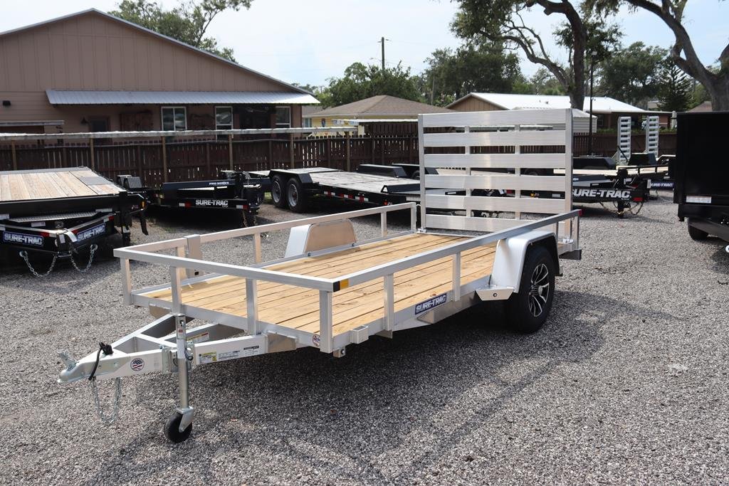 6 x 12 Aluminum Tube Top Utility Trailer – 3K Idler
