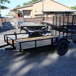 6×10 Open Steel Utility Trailer with 2″ Coupler