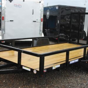 6×12 Utility Trailer with Powder Coated Frame