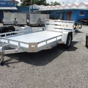 7×12 Aluminum Low Side Utility