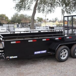 7×14 Steel High Side Utility Trailer