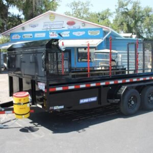 7×16 Steel High Side by Sure Trac Trailers
