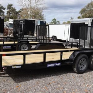7×16 Tube Top Utility Tandem Axle