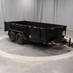 7 X 14 Carry-On Patriot Dump 14K Trailer