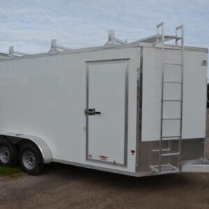 2023 Mission Trailers 7×16 Aluminum Contractor Trailer