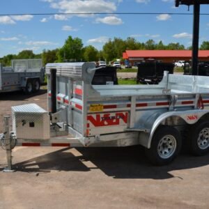 2023 N&N 6×10 Galvanized 5T Dump Trailers