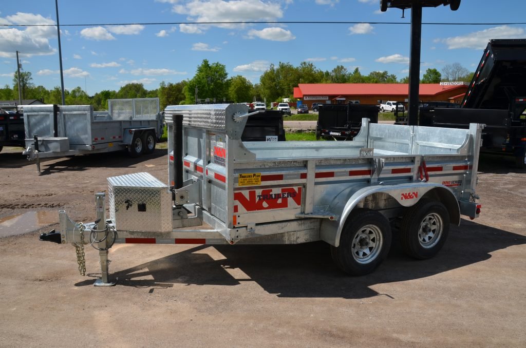 2023 N&N 6×10 Galvanized 5T Dump Trailers