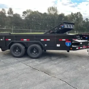 7 X 14 Interstate Bumper Pull Dump Trailer
