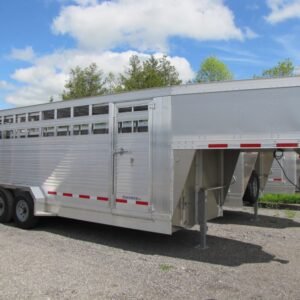 2023 EBY Maverick LS 20′ Gooseneck Livestock Trailer