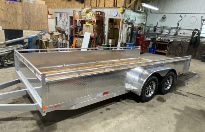 2023 Enbeck 7X16 Aluminum Landscaper - Image 2
