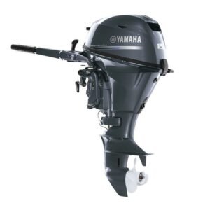 Yamaha 15hp Portable Outboard Engine – Tiller, Manual Start, 20-Inch Shaft