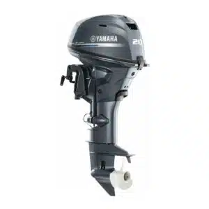 Yamaha 20hp Portable Outboard Motor, Remote Electric Manual Start, 20-inch Shaf