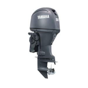 Yamaha 50hp T50LC High Thrust Outboard Motor – Remote Mechanical, 20-inch Shaft