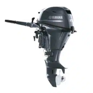 Yamaha F15SMHA 15HP Portable Outboard: Tiller, Manual Start, 15-inch Short Shaf