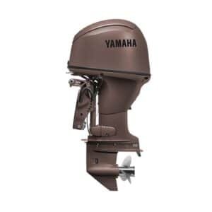 Yamaha F50LC3 50hp Matte Brown Outboard Motor – Remote Mechanical 20-inch Shaft