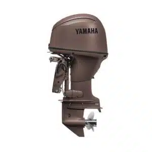 Yamaha F50LC3 50hp Matte Brown Outboard Motor – Remote Mechanical 20-inch Shaft